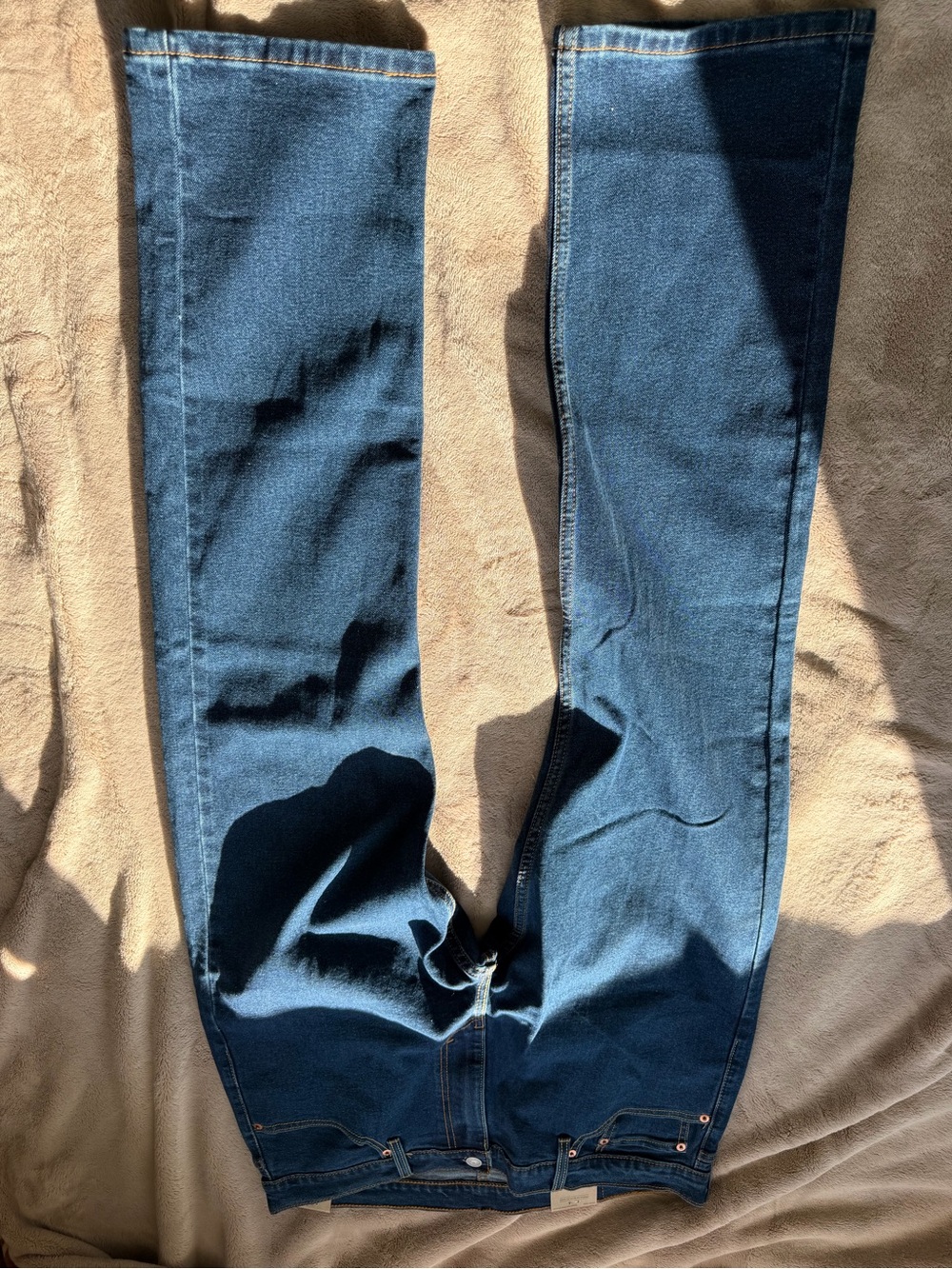 Levi's Men's Slim Straight Jeans in Dark Blue